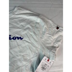 Champion Women's Classic Tee T-Shirt White Crew Neck Short Sleeve Medium‎ NWT